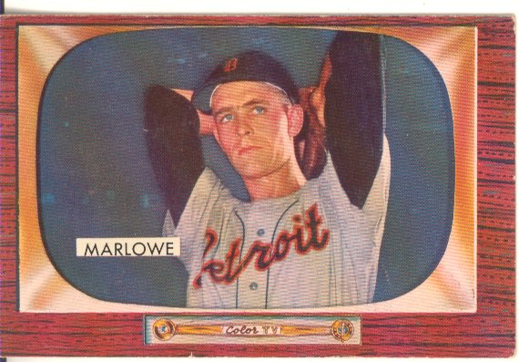 1955 Bowman     091      Dick Marlowe RC
